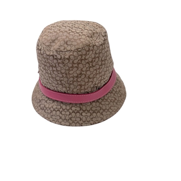 Coach Signature‎ Jacquard Bucket Hat Tan/Brown main image 2